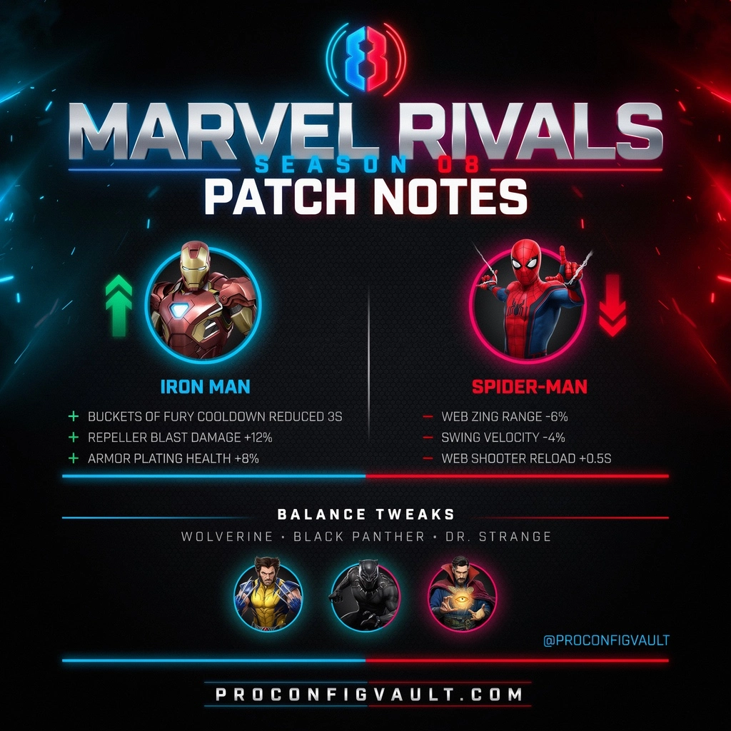 marvel rivals patch notes latest update hero changes 2026