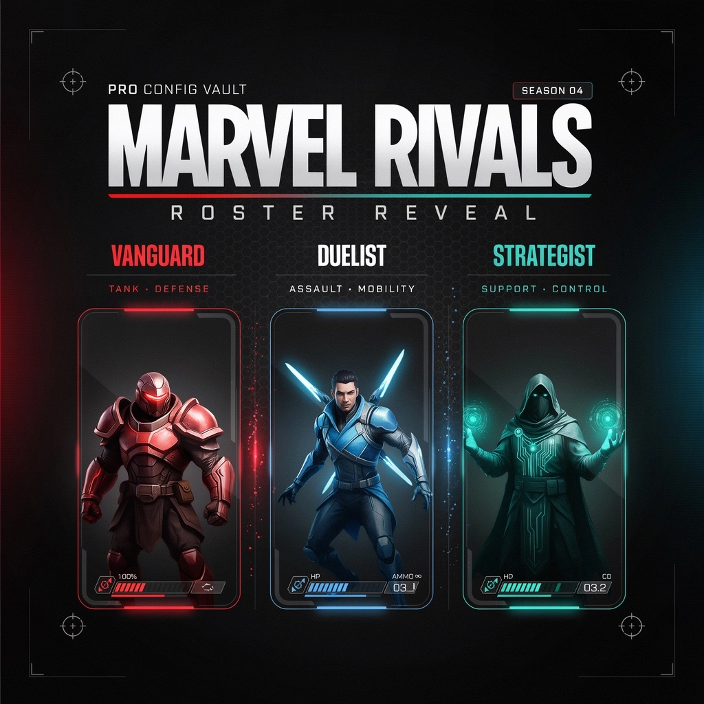 Marvel Rivals characters list all heroes and roles 2026